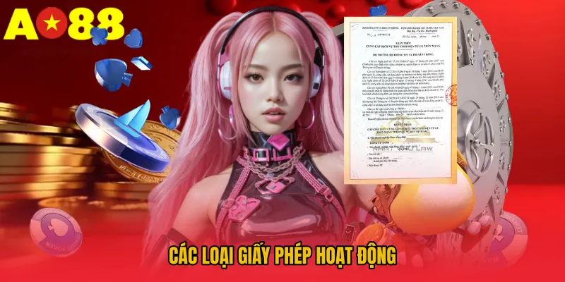 Các loại giấy phép hoạt động