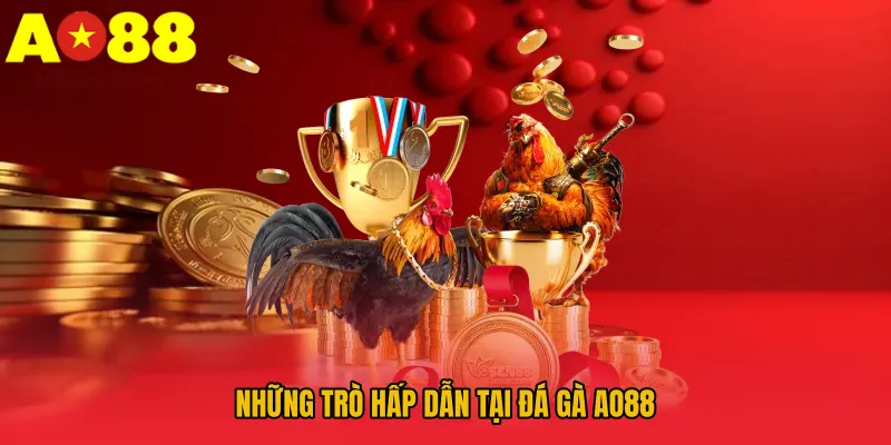 Những trò hấp dẫn tại Đá Gà AO88